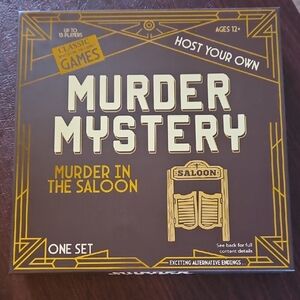 Murder Mystery Game - Murder in the Saloon